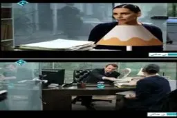 صداوسیما چگونه سانسور می‌کند؟/عکس