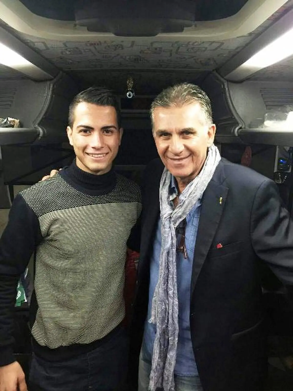 کی‌روش رونالدو را به مهمانی تیم ملی برد + عکس