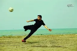 وقتی محسن یگانه یاد کارتون «فوتبالیست‌ها» می‌افتد/ عکس