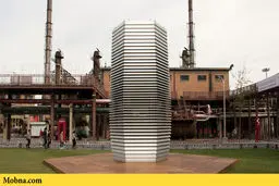 دوچرخه‌هایی که هوا را تصفیه می‌کنند /عکس