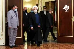 تصاویر منتشر شده از دیدار وزیر امور خارجه روسیه با روحانی