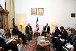 دیدار کمیسیونر صلح و امنیت اتحادیه آفریقا با جابری انصاری