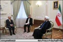 روایت تصویری از دیدار روحانی با مرد هسته ای