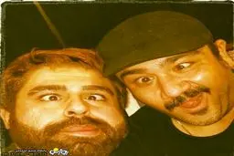 سلفی جالب مهران غفوریان و امیر نوری /عکس