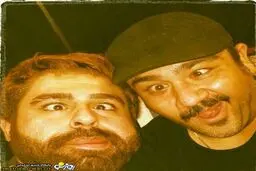 سلفی جالب مهران غفوریان و امیر نوری /عکس