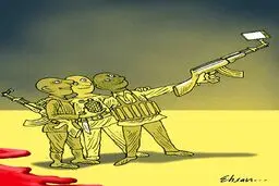 جدیدترین سلفی داعش/کاریکاتور
