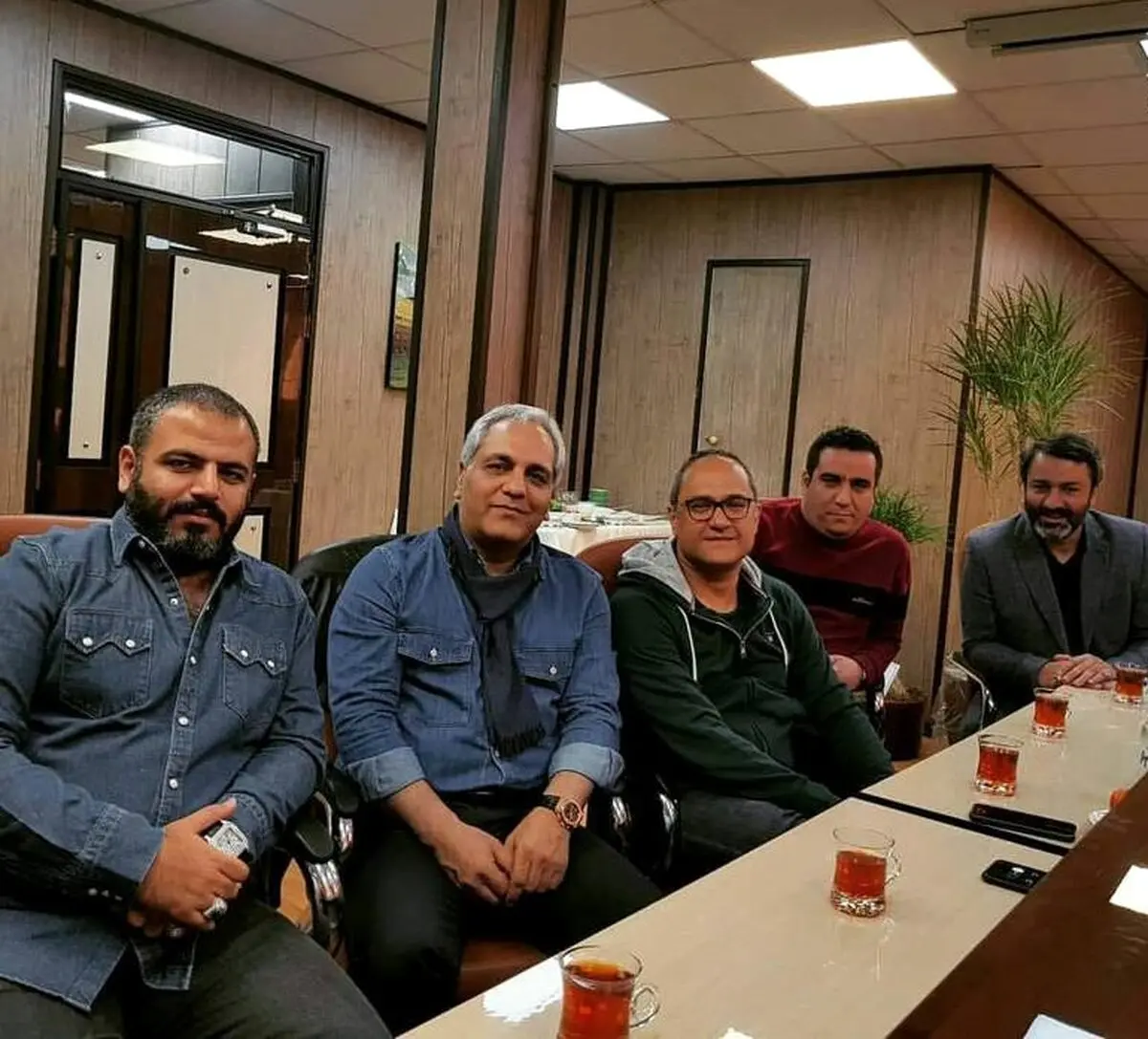 جلسه کاری مهران مدیری و رامبد جوان / عکس