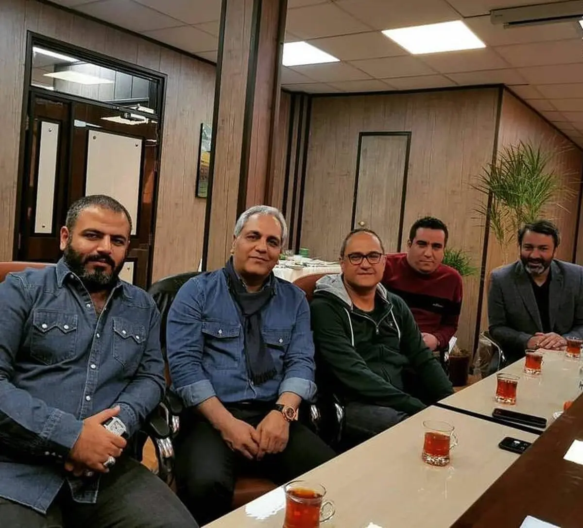 جلسه کاری مهران مدیری و رامبد جوان / عکس