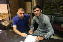 عکس یادگاری مهرداد محمدی در کنار عبدالله ویسی