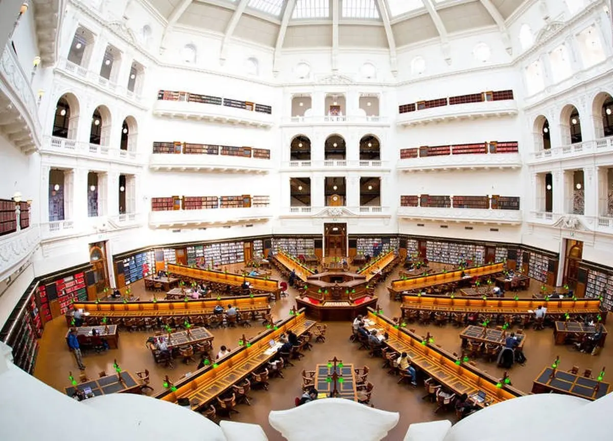 تصاویر دیدنی از کتابخانه‌های سراسر جهان