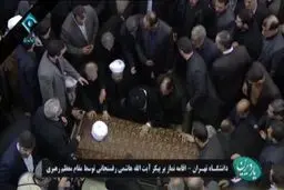 وداع تلخ رهبر انقلاب با یار دیرین/عکس