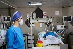 شلوغی بیمارستان‌ها در موج چهارم کرونا+عکس‌ها