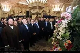 تجدید میثاق مسئولان وزارت خارجه با آرمان‌های امام راحل/تصاویر