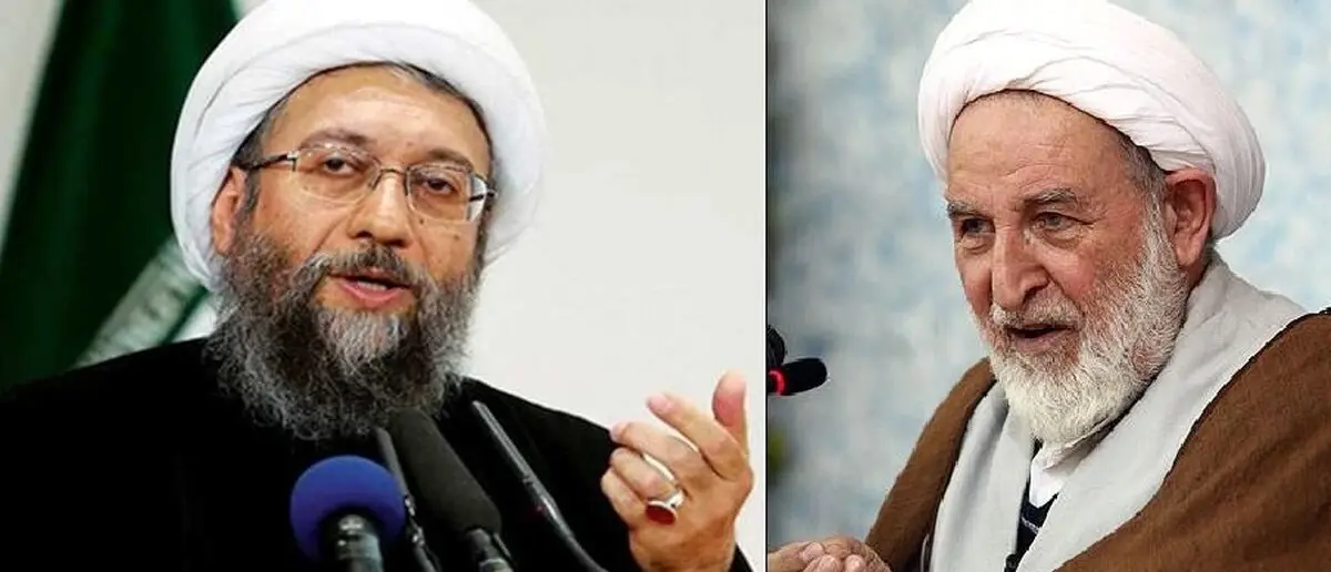 مهم/ نامه تند و کنایه آمیز آیت الله آملی لاریجانی در پاسخ به آیت الله یزدی