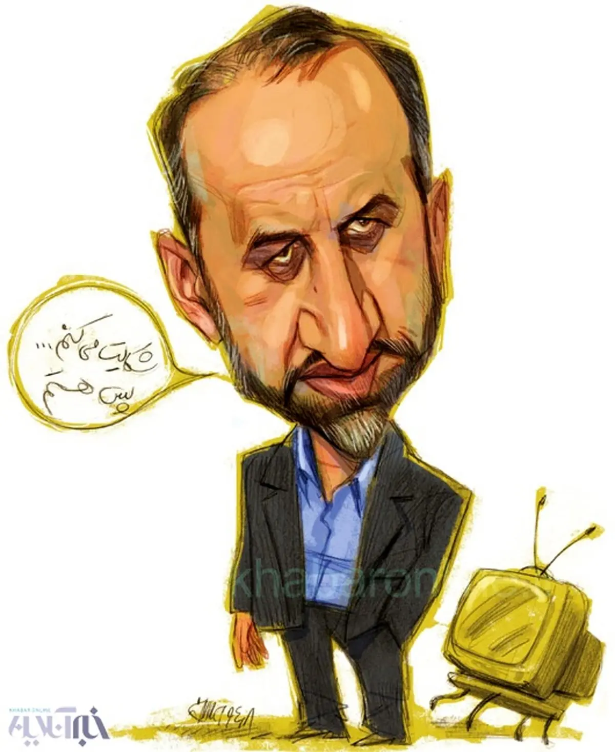 کاریکاتور/ سرافراز شاکی می‌شود!