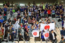 عکس/ پارچه‌نویسی هوادار ژاپنی برای هادی نوروزی