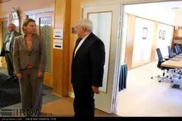 تصاویری جالب از دیدار ظریف و موگرینی