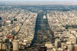 عریض‌ترین خیابان دنیا ! / عکس