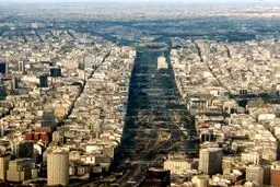 عریض‌ترین خیابان دنیا ! / عکس