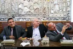 سلفی نمایندگان تونس در دیدار با لاریجانی/عکس