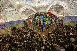عکس زیبای خبرگزاری رویترز از ضریح حضرت عباس (ع)