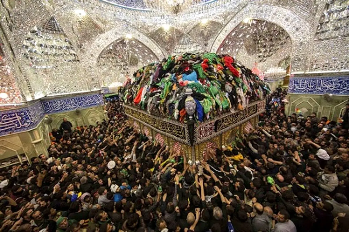 عکس زیبای خبرگزاری رویترز از ضریح حضرت عباس (ع)