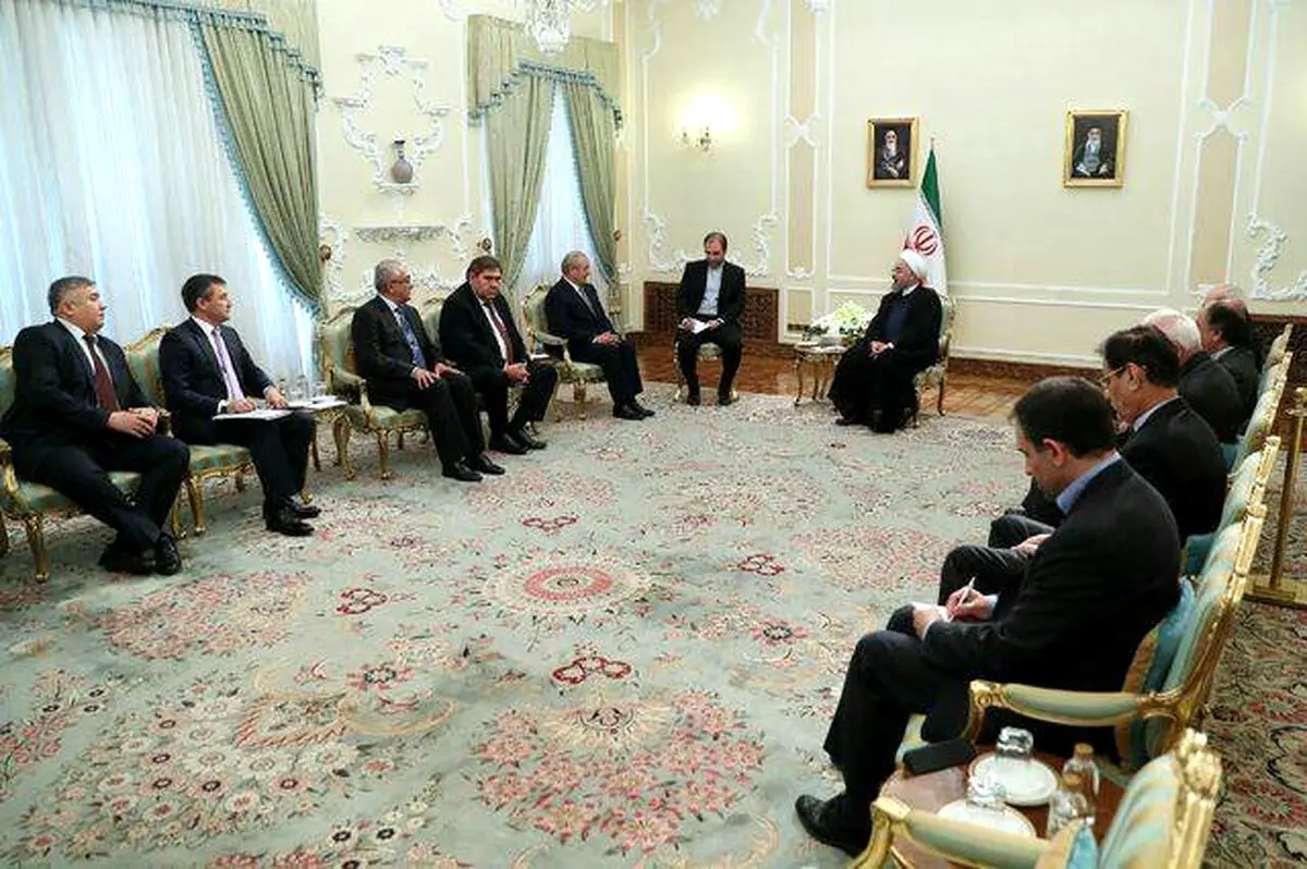 دیدار حسن روحانی با وزیر خارجه ازبکستان/عکس