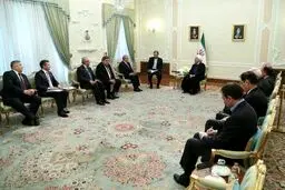 دیدار حسن روحانی با وزیر خارجه ازبکستان/عکس