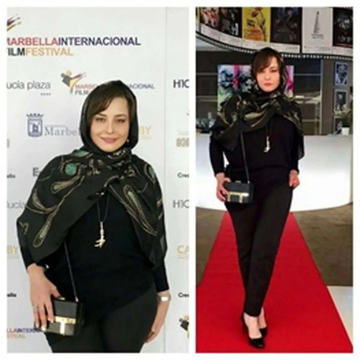 دفاع مهراوه شریفی نیا از لباسش در جشنواره اسپانیا+ تصویر