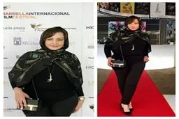 دفاع مهراوه شریفی نیا از لباسش در جشنواره اسپانیا+ تصویر