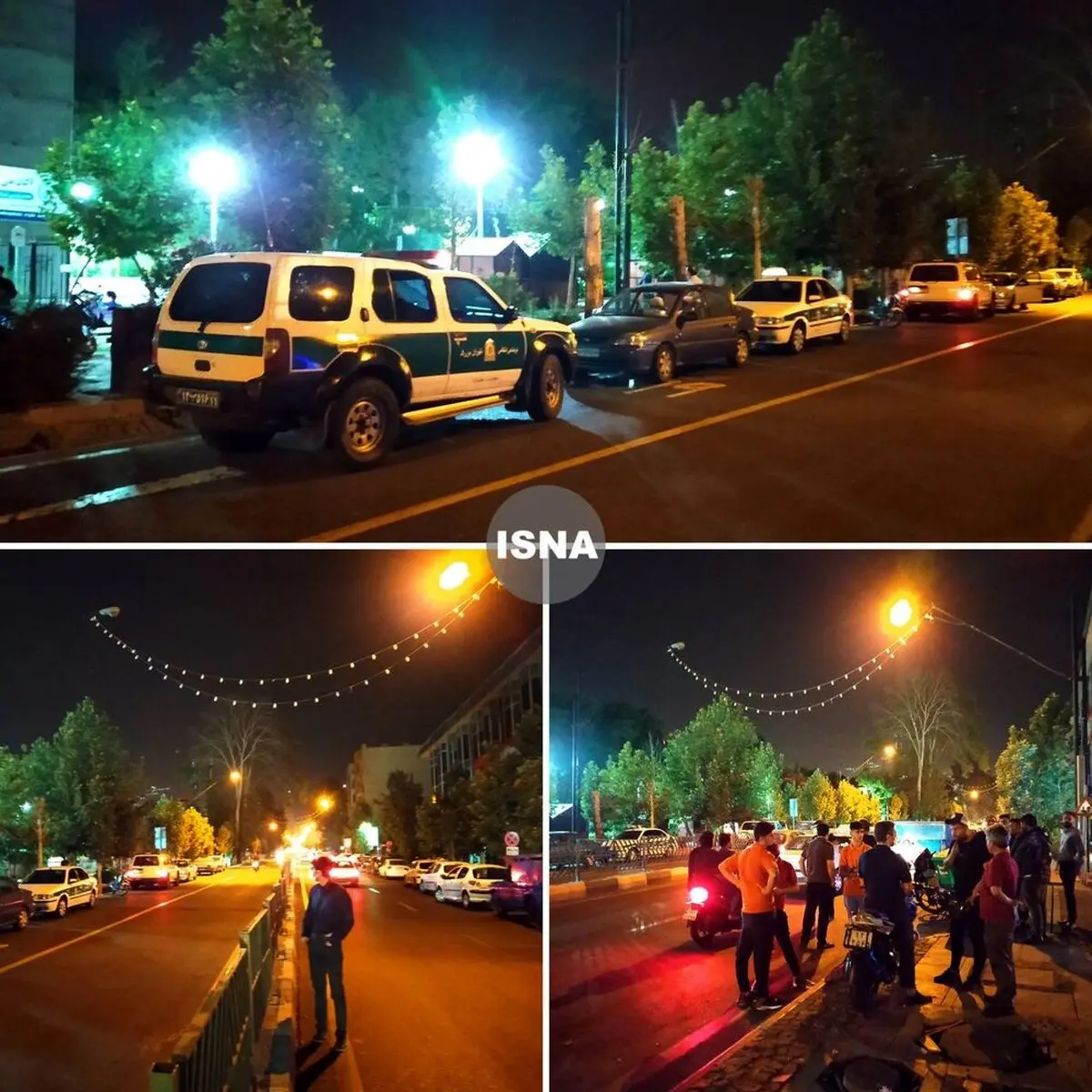 تصاویری از وضعیت پارک ملت تهران پس از انفجار 