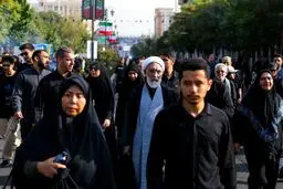 تصاویر راهپیمایی جاماندگان اربعین حسینی 