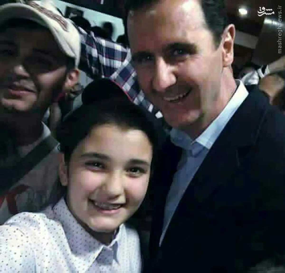 سلفی با بشار اسد/ عکس