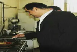 آشپزی وزیر بهداشت/عکس