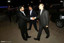 بدرقه رئیس‌مجلس به سمت نیویورک/تصاویر