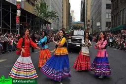 درخشش لباس سنتی گیلانی در نیویورک/عکس