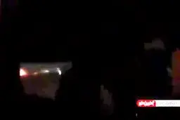 فیلم دیده نشده از لحظه اصابت دقیق موشک‌های ایران به عین الاسد
