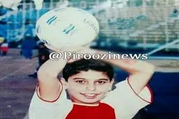 تصویری از آخرین بمب پرسپولیس با پبراهن قرمز