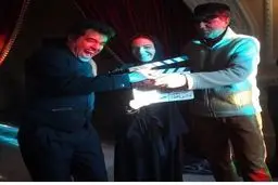 عکسی دیدنی از شهاب حسینی و گلاره عباسی در پشت صحنه "شهرزاد 3"