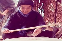 تصویر دیده نشده از لیلا اوتادی در چادر قشقایی/ عکس