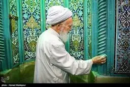 آئین غبارروبی مساجد به روایت تصویر