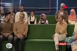 شوخی بامزه جناب خان با بازیگر زن سریال زیرخاکی + ویدئو