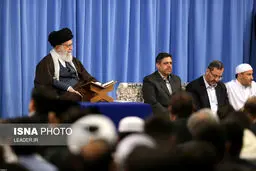 دیدار شرکت‌کنندگان مسابقات بین‌المللی قرآن با مقام معظم رهبری/تصاویر
