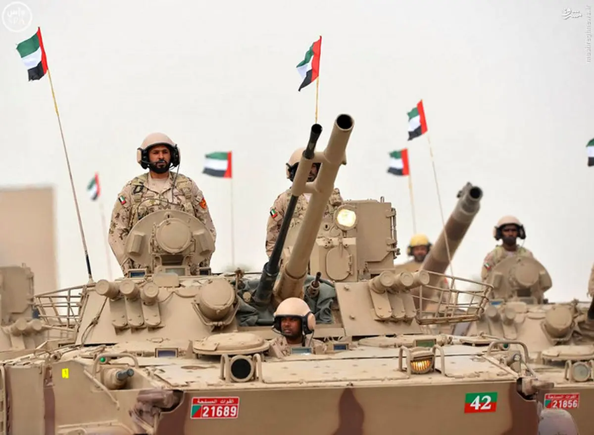 تصاویری از رزمایش مشترک رژیم سعودی در حضور سران کشورهای عربی