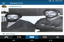 ضرغامی از نازی آباد تا جماران با موتور + عکس