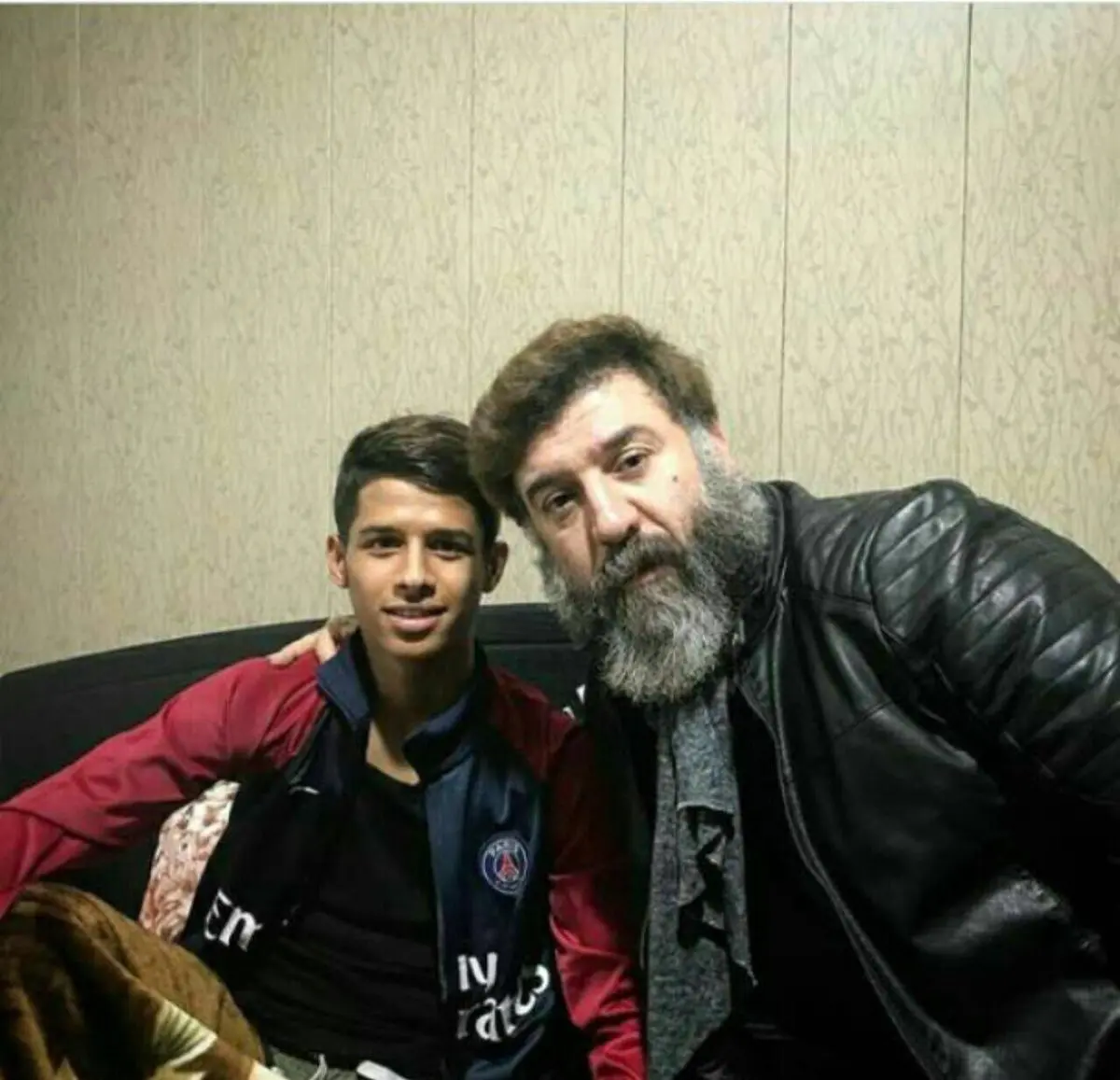 یک پرسپولیسی به عیادت قائدی رفت/عکس