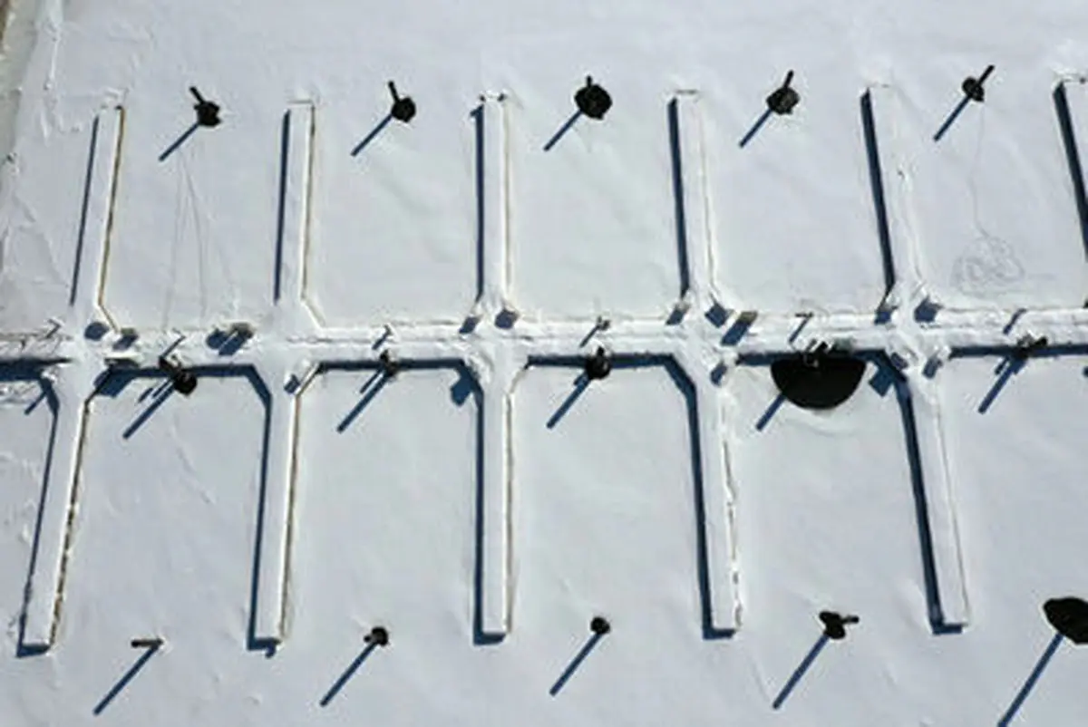 تصاویری زیبا و خیره کننده از تزئینات برفی شیکاگو