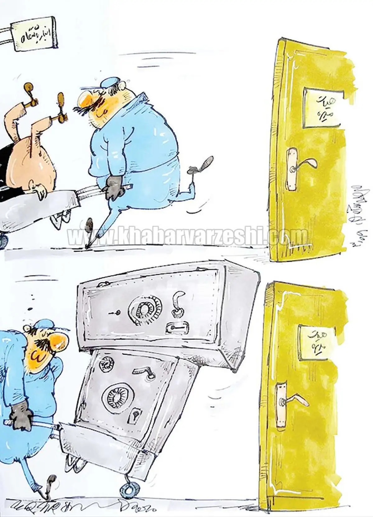 ورود اعضای جدید باشگاه استقلال به هیات مدیره! + کاریکاتور