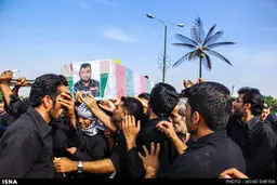 تشییع شهدای تیراندازی حسینیه دزفول/تصاویر