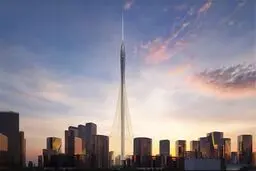 دوبی بلندترین برج جهان را می‌سازد/ عکس